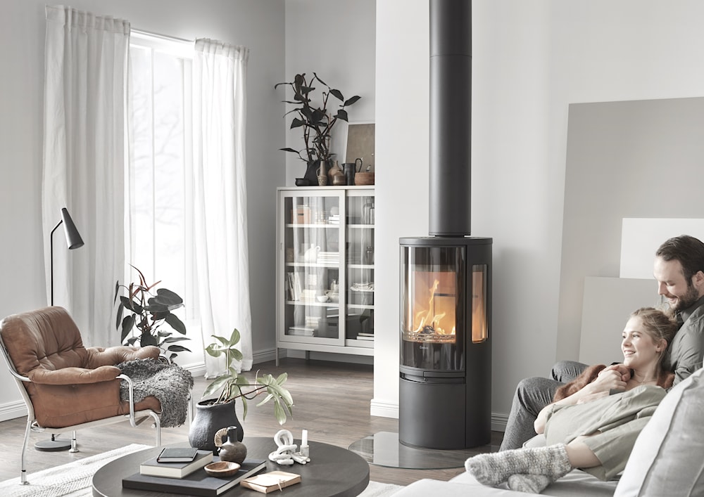 Contura 556 Connect Braskaminer miljöbild