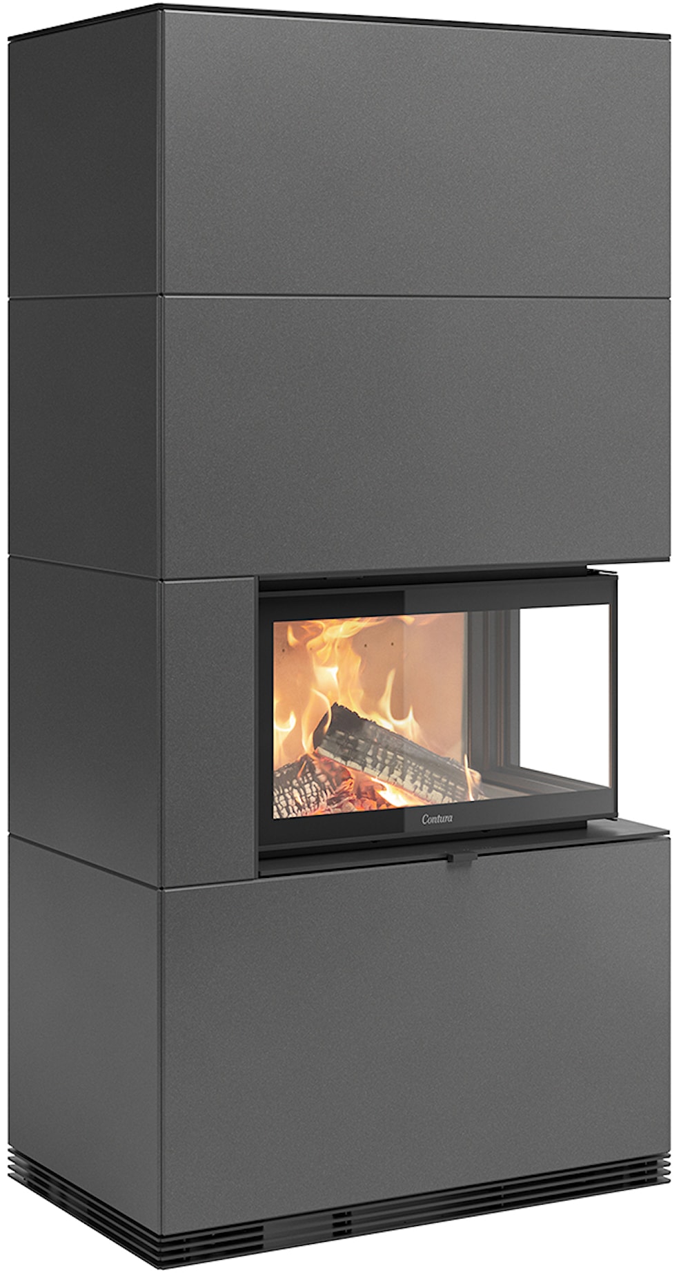 Contura i41AA Antracit Murspisar frilagd