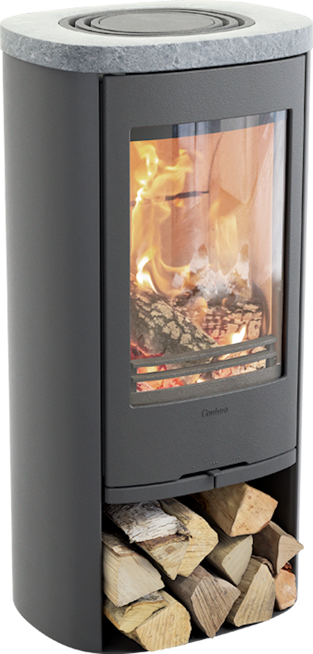 Contura 810 Style Braskaminer frilagd