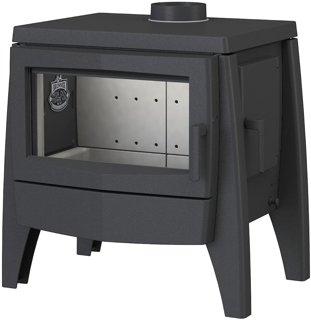Brunner Iron Dog 7 Braskaminer frilagd