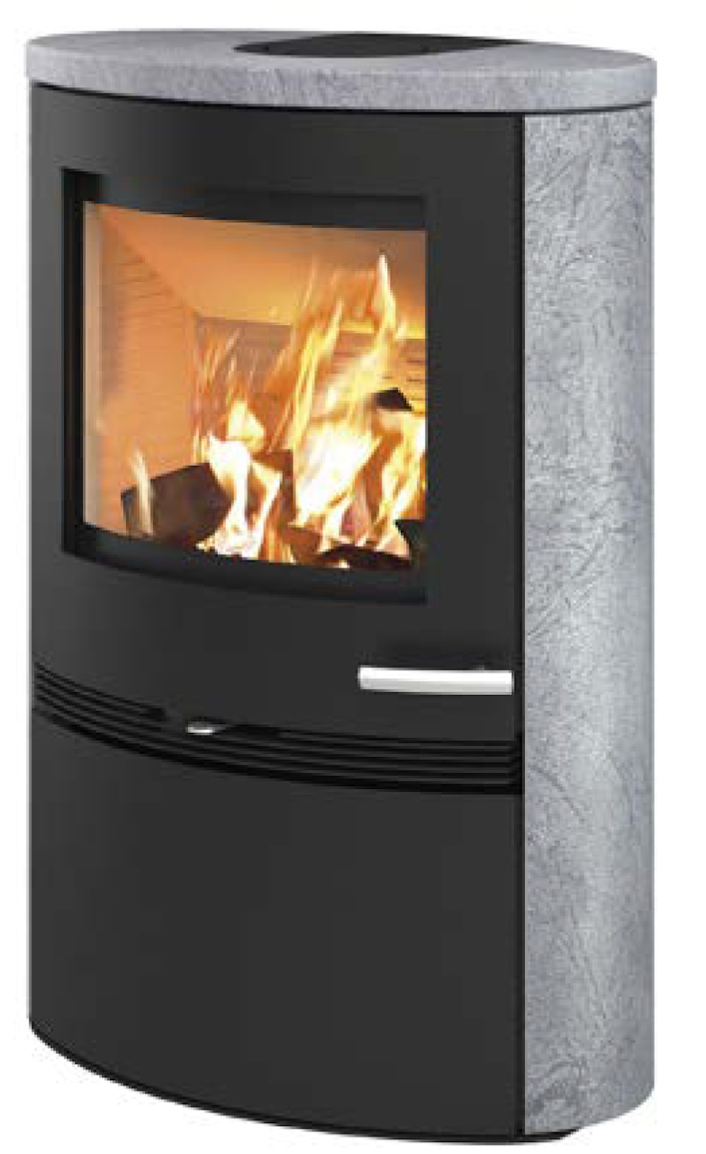 TermaTech TT22HS-CG, Betong Braskaminer frilagd